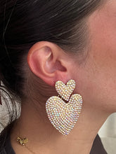 Afbeelding in Gallery-weergave laden, Shiny Heart Earrings Gold