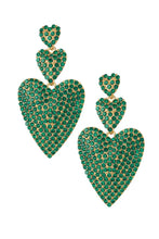Afbeelding in Gallery-weergave laden, 3 Hearts Earrings