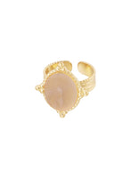 Afbeelding in Gallery-weergave laden, Natural Stone Ring - Beige
